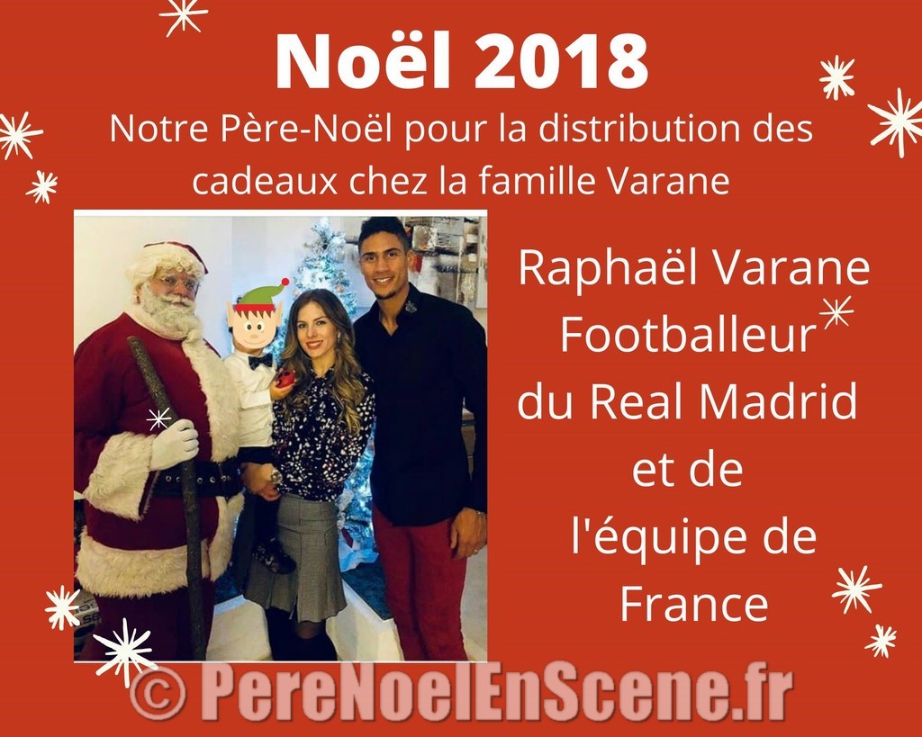 Le Père Noël - Raphaël Varane